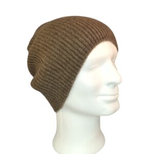 Bonnet en duvet de yak-cappuccino-homme