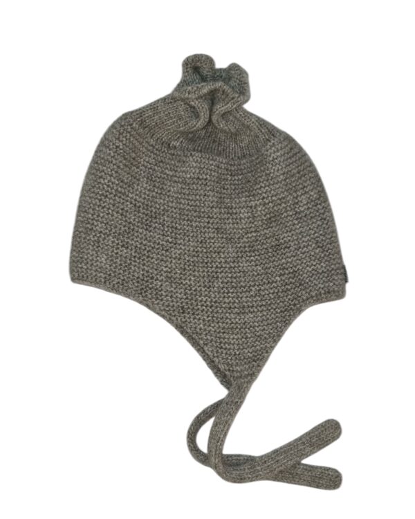 Bonnet avec cache oreilles en duvet de yak