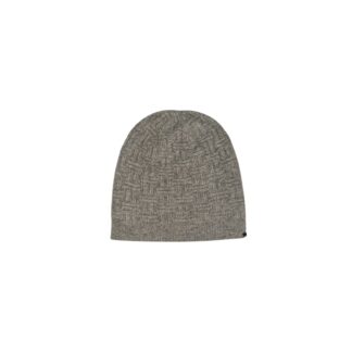 Bonnet en duvet de yak doublé, gris moyen