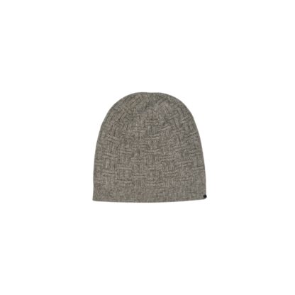 Bonnet en duvet de yak doublé, gris moyen