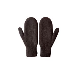Moufles doublés en duvet de yak