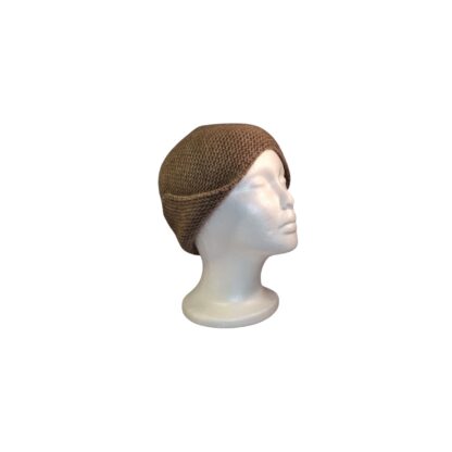 Bonnet en duvet de yak, style capuche