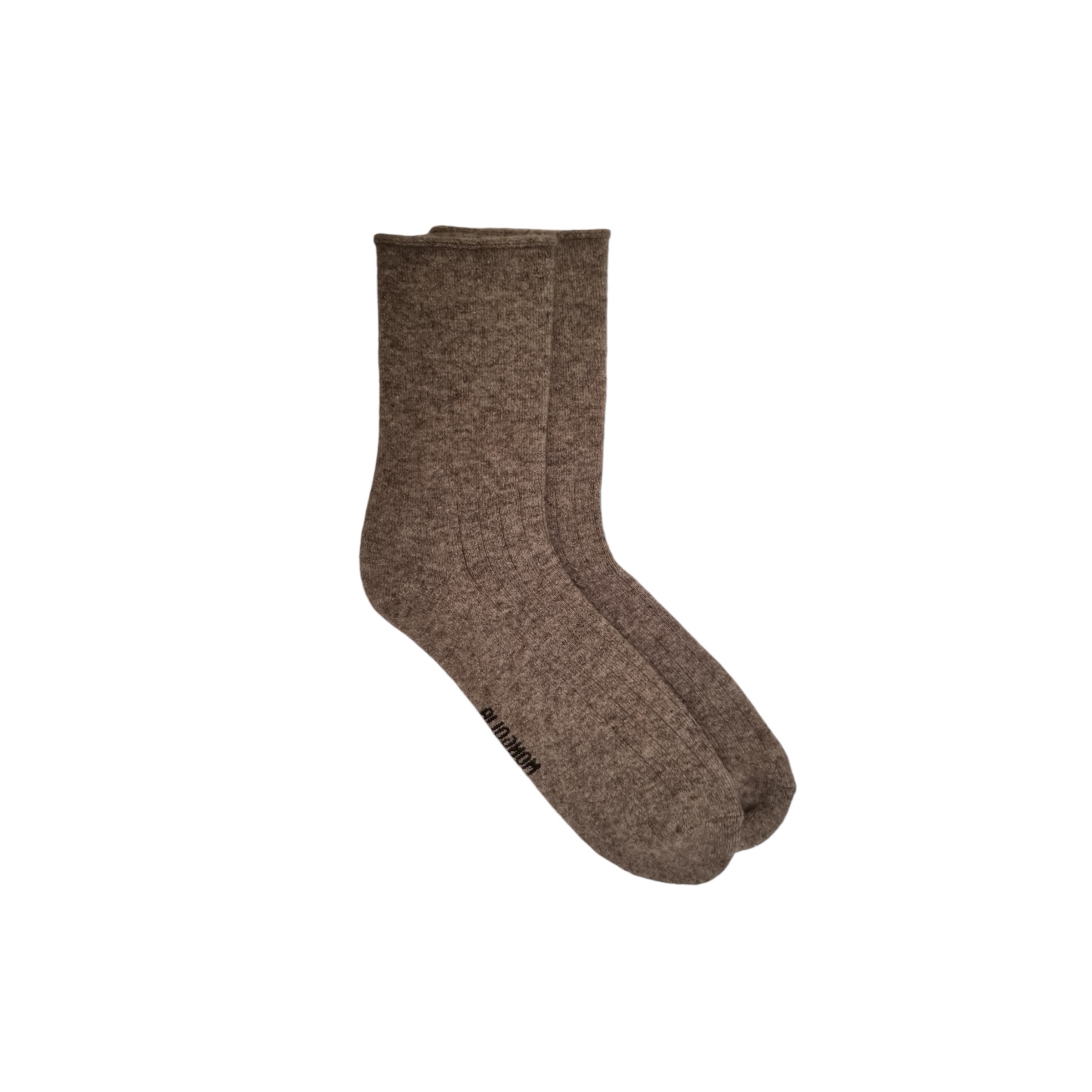 Chaussettes en laine de mouton, sans couture et non serrées, idéales pour pieds sensibles, confortables et naturelles
